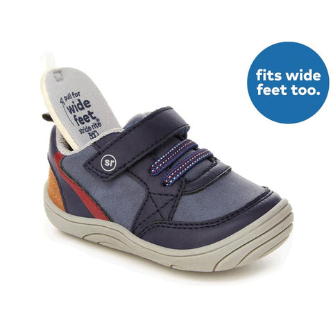 Stride Rite 360 Dustin Sneaker - Navy (Size 3) *CLEARANCE*