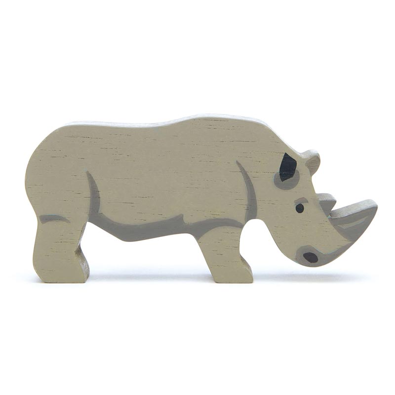 *Tender Leaf Toys Safari Animals -  Rhinoceros