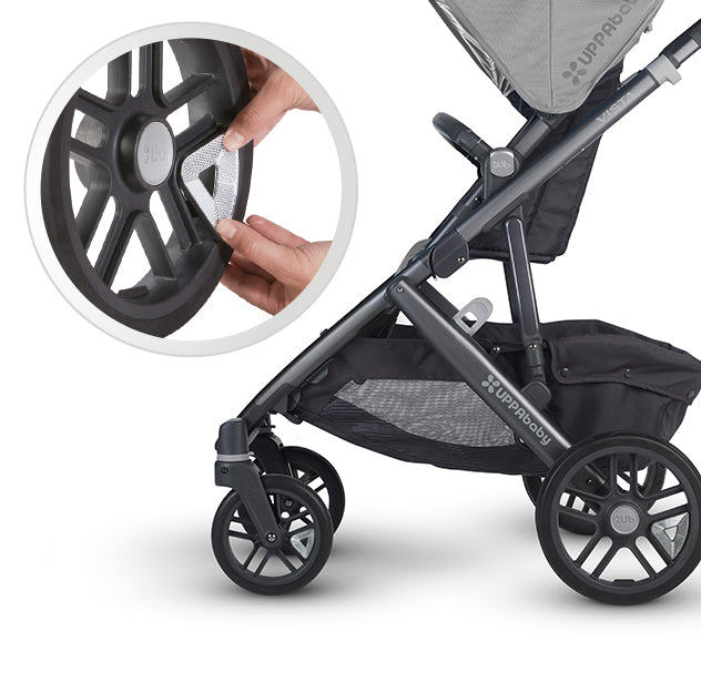 *UPPAbaby Vista Snap On Wheel Reflector