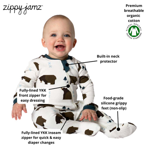 ZippyJamz Footie - Stole My Heart